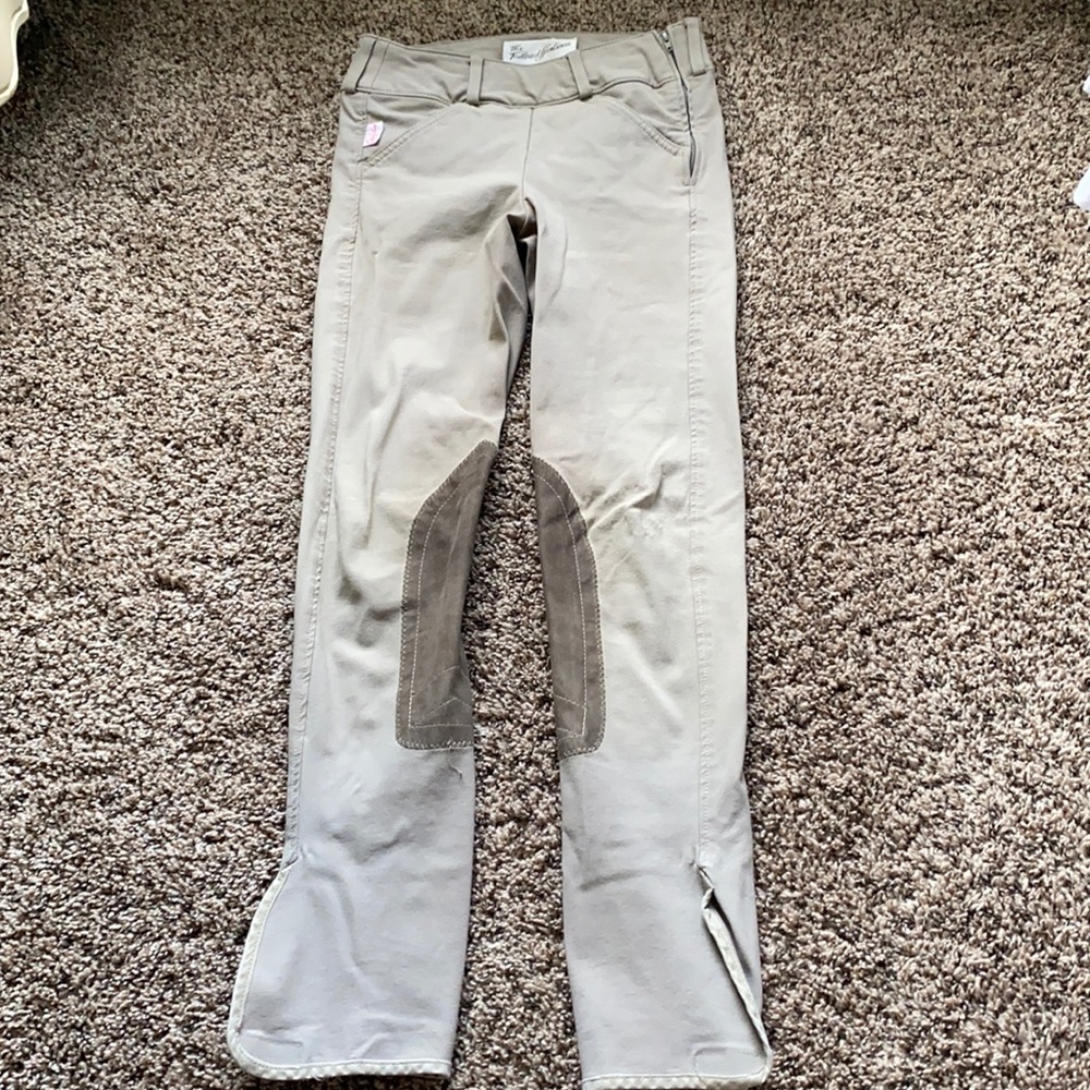 tailored sportsman breeches size 8 side zip